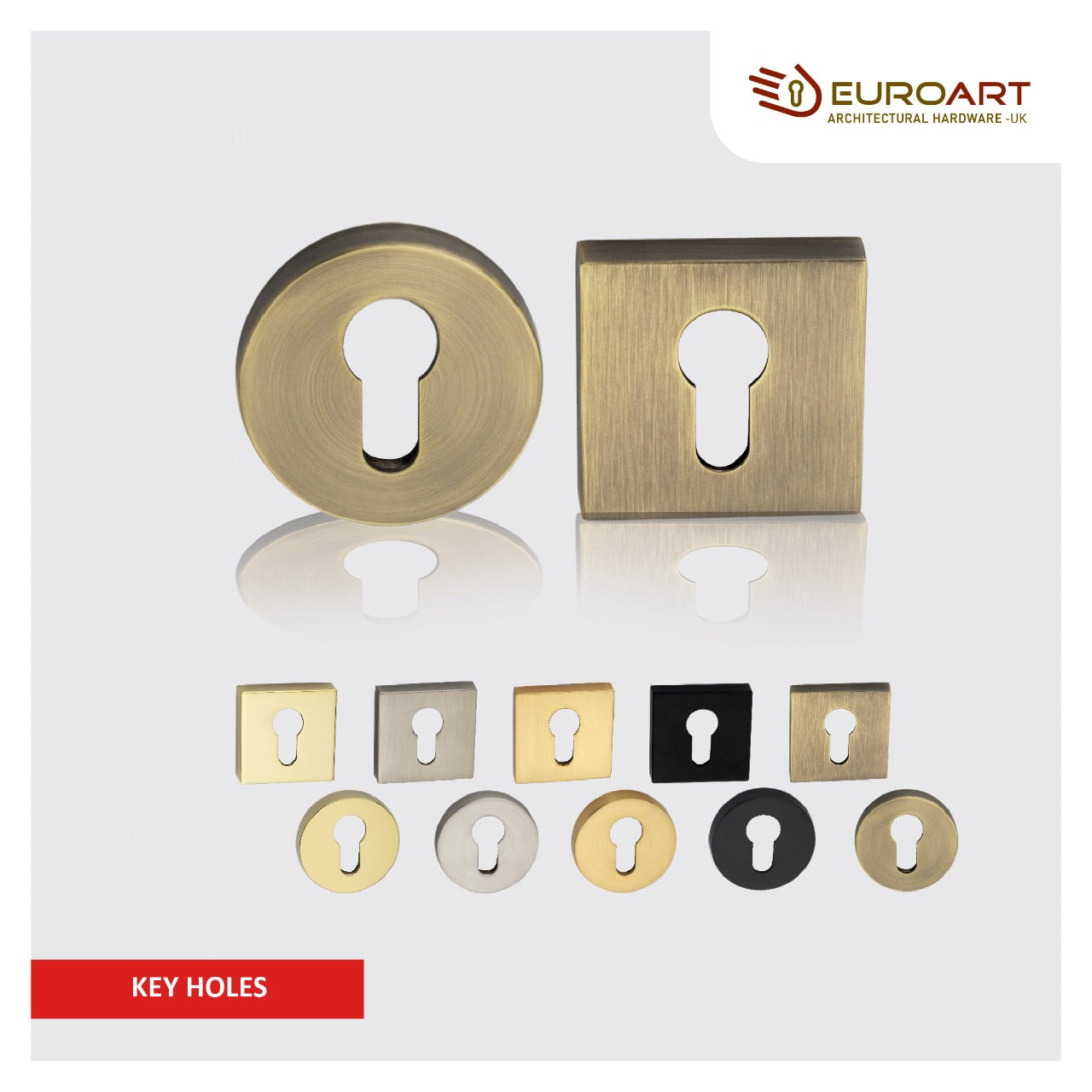 Elegant and functional EuroArt Key Holes by M. M. Noorbhoy & Co - High-quality door hardware for a stylish touch.
