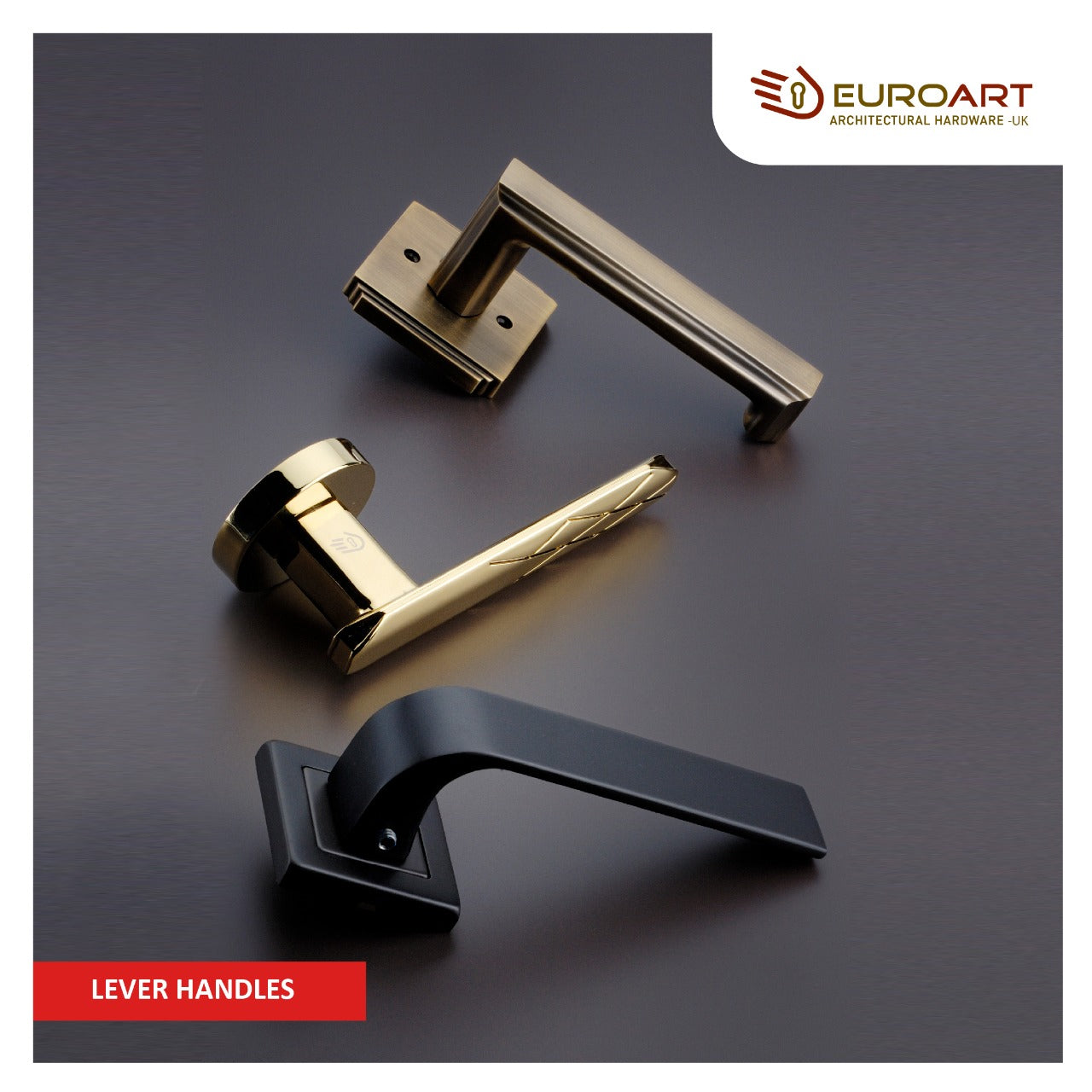 EuroArt Lever Handles - Stylish and Functional Door Accessories for Your Home or Office