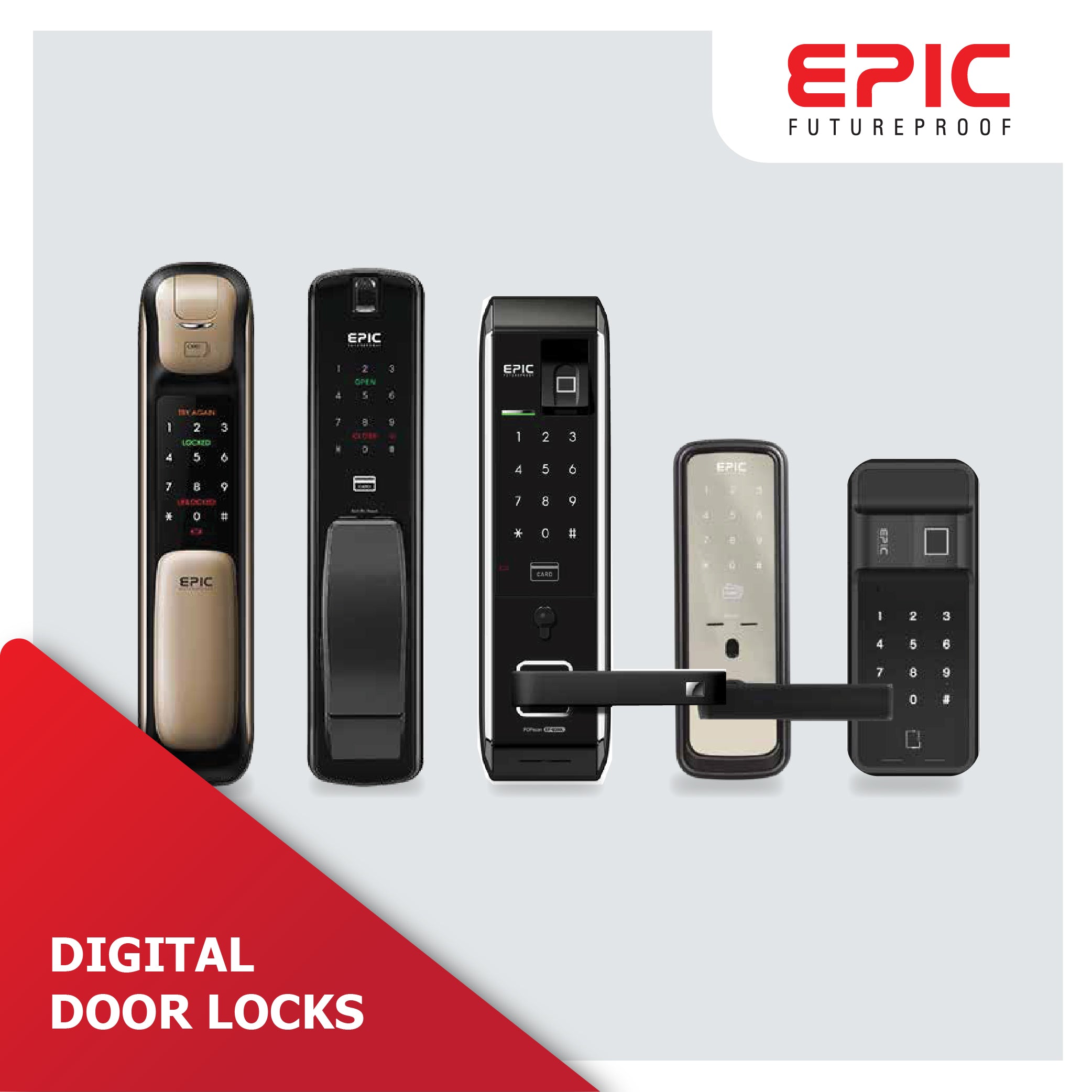 Epic Digital Door Locks | Category – M. M. Noorbhoy & Co (Pvt) Ltd
