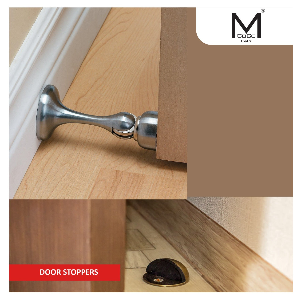 Reliable and functional Mcoco Door Stoppers by M. M. Noorbhoy & Co - High-quality stoppers to prevent damage and ensure safety.