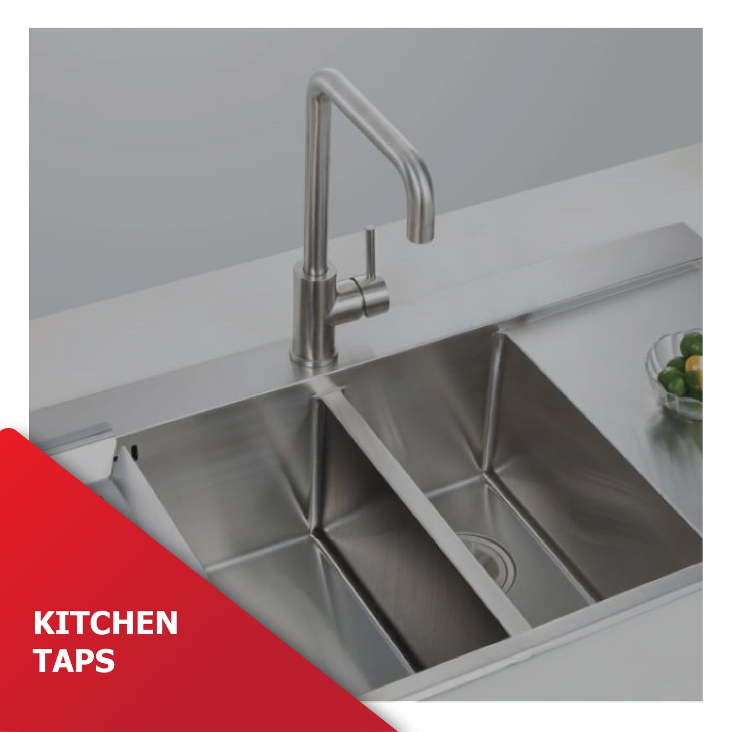 Stylish and functional kitchen taps by M. M. Noorbhoy & Co - Enhance your kitchen experience with high-quality options.