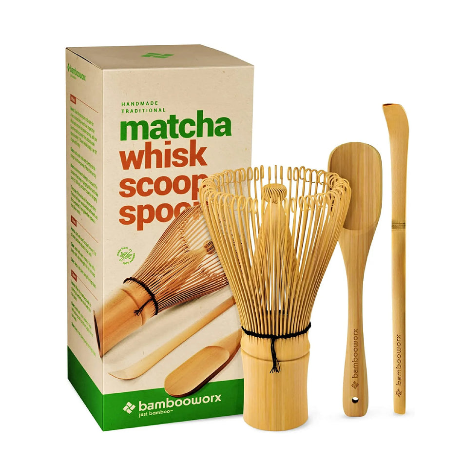 BambooWorx Matcha Bamboo Whisk Set - BW-002