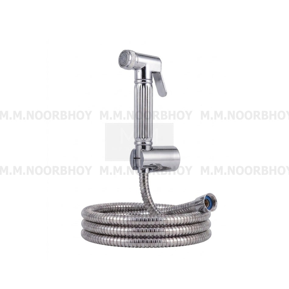 GC Bidet Spray Brass body for bracket and Head and Tube is Stainless Steel finish 3ft Cable and 5 inches bidet head - GC/BF/BSBH/BR/0101