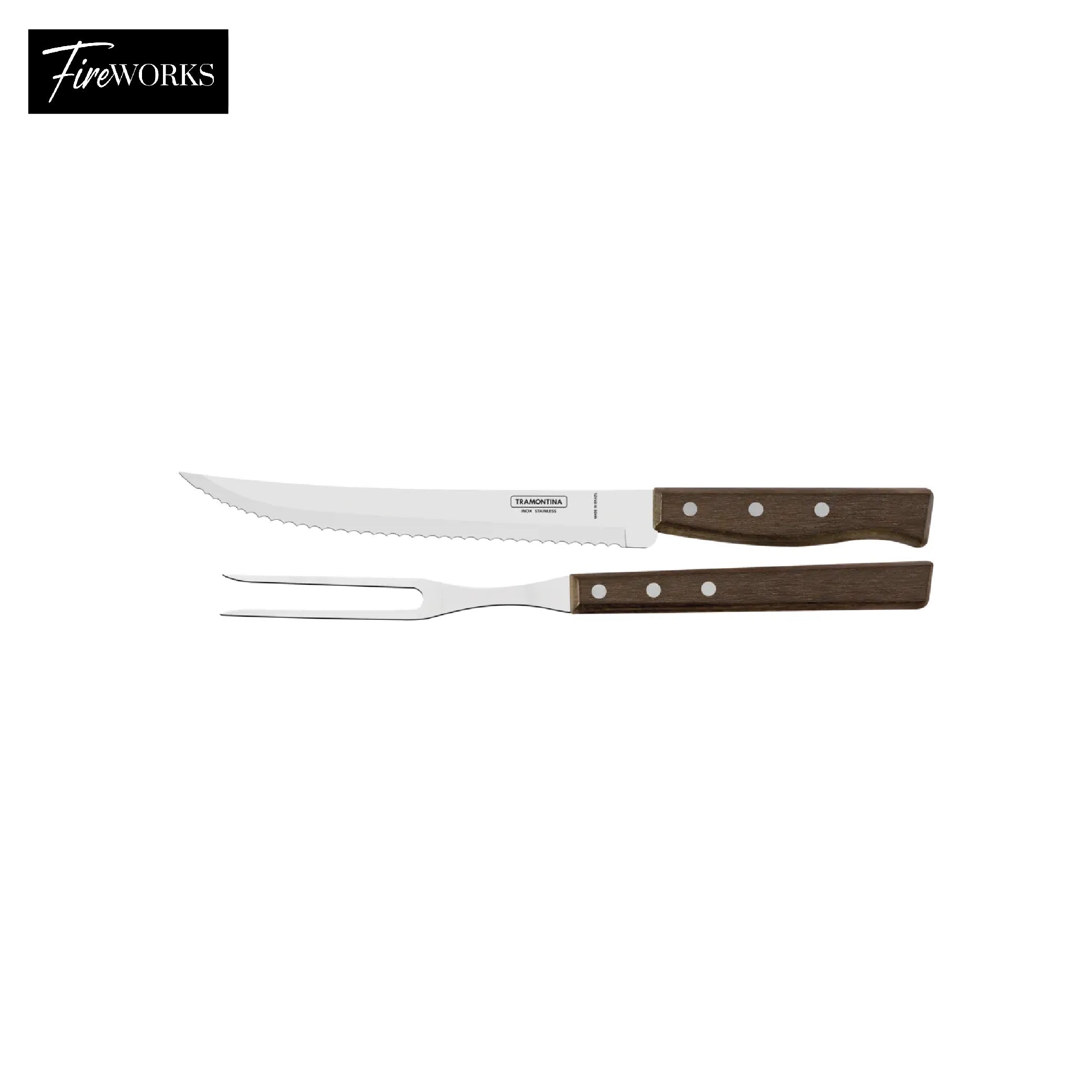 Fireworks Tramontina 2 Piece Carving Set - 22299012 – M. M. Noorbhoy ...