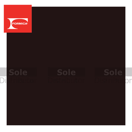 Formica Dark Chocolate General Purpose Laminate Sheet, 1220mm x 2440mm 1mm ඝණකම මැට්™ | සම් නිමාව - PP2200UN