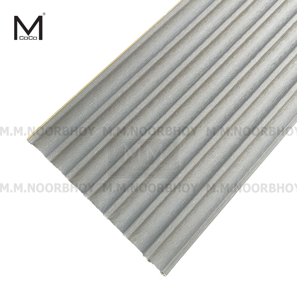 Mcoco WPC Fluted Wall Panel 178x14.3x3000mm Pcs - MCO/WP/M178/BY021