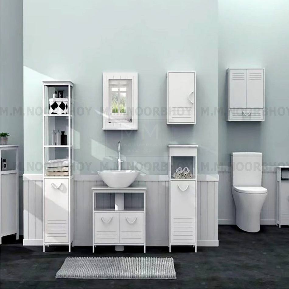 Storage Cabinet with Shelf White Color - BLX/BC/50847