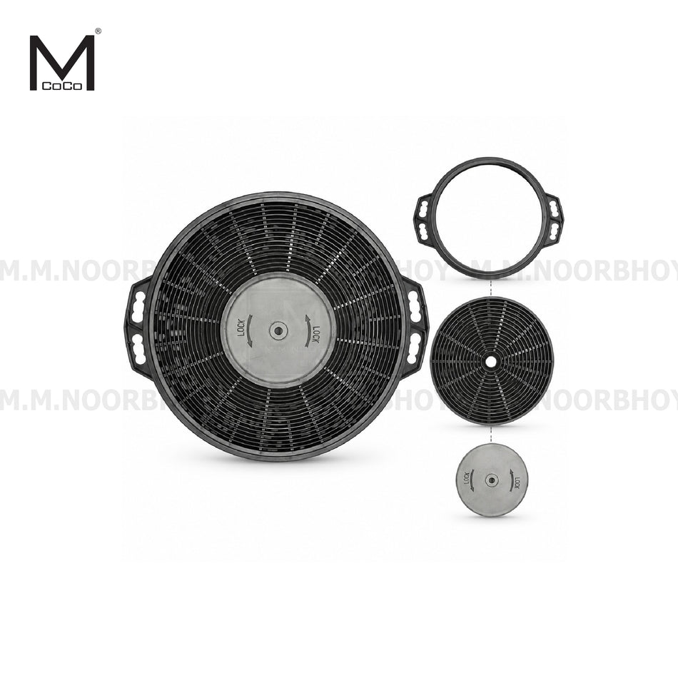 Mcoco Range Cooker Hood Charcoal Filter Spare T Shape - MCO/WIN/KA/CF/0106T-Spare