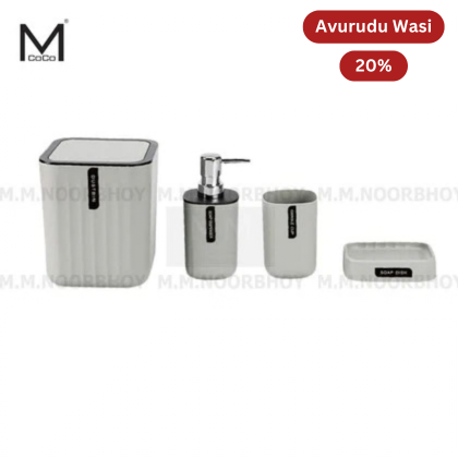 Mcoco Bathroom Accessories 4 Pieces Set - MCO/BA4/YS210318