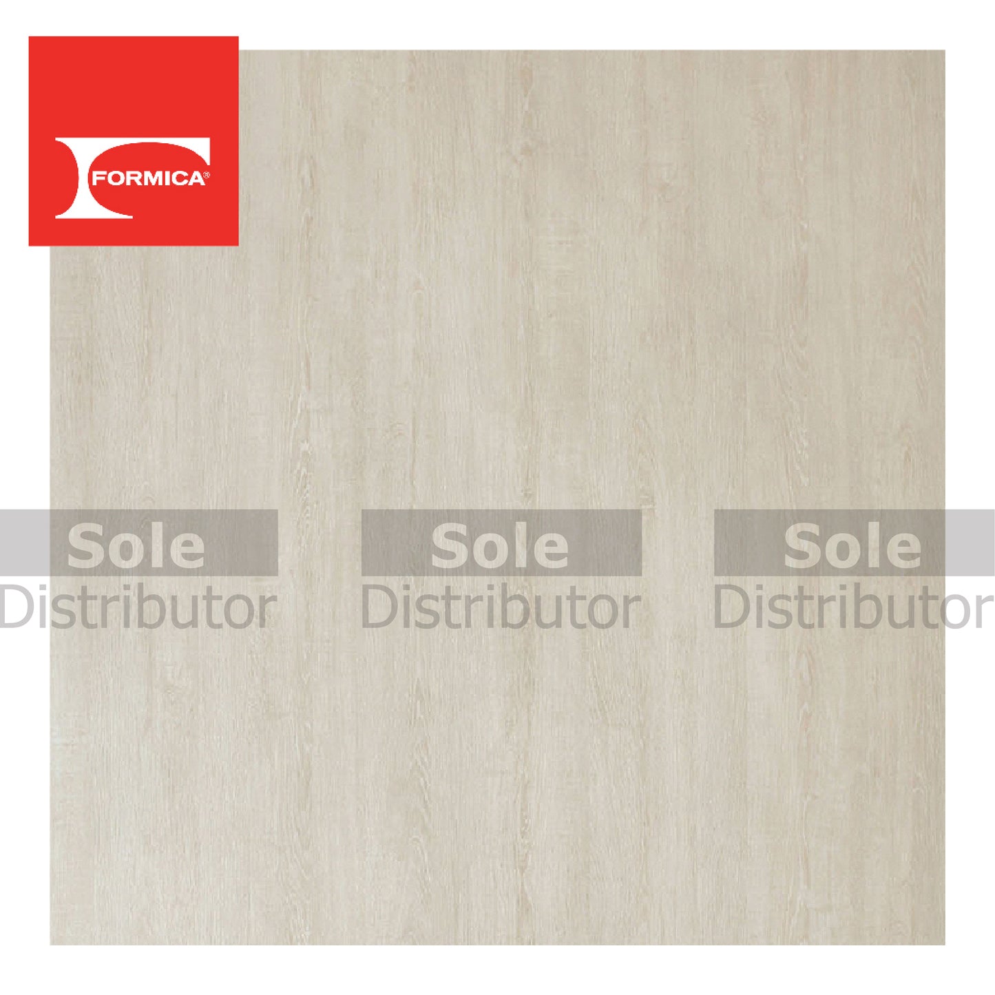 Formica Alabaster Oak General Purpose Laminate Sheet, 1220mm x 2440mm 1mm Thickness Drygrain Finish - PP8854IM