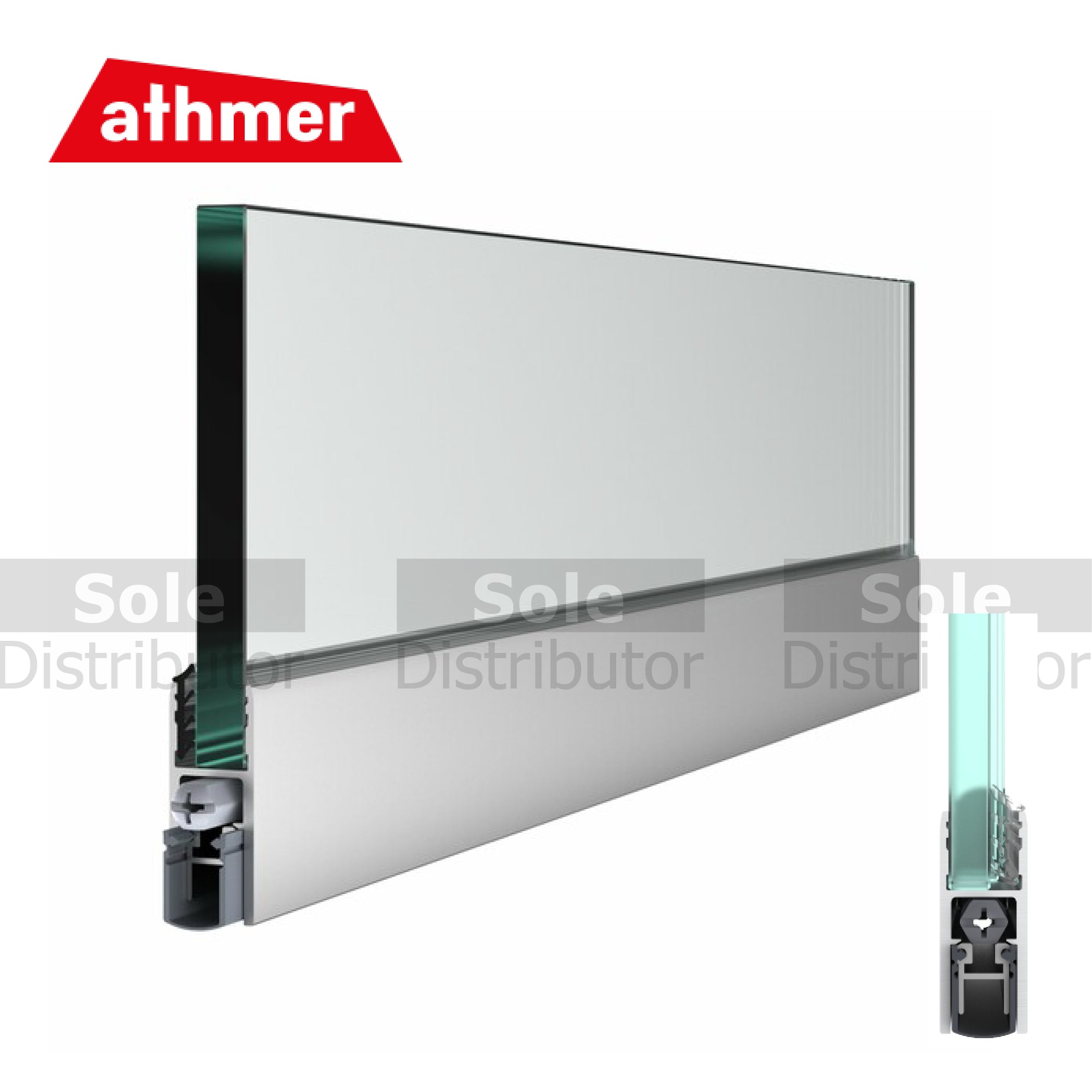 Athmer Türdichtung, Türdichtung Schall-Ex Ultra WS 1-290 (1-290-0960