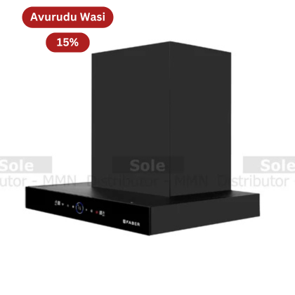 Faber Cooker Hood Dazzle BLDC BK 60 and 90 Matt Black Gesture and Touch Control - FB/HOOD-DZ/MAB