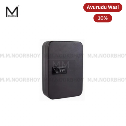 Mcoco Black Color Steel Small and Medium Size Combination Key Box - YI