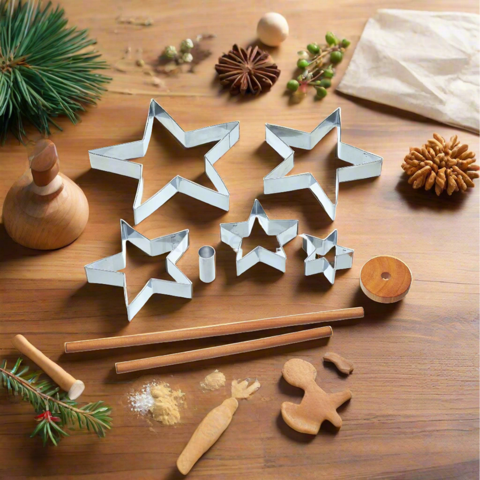 Fireworks KitchenCraft 3D Tree Christmas Cookie Cutter - SDICUT3DSTAR