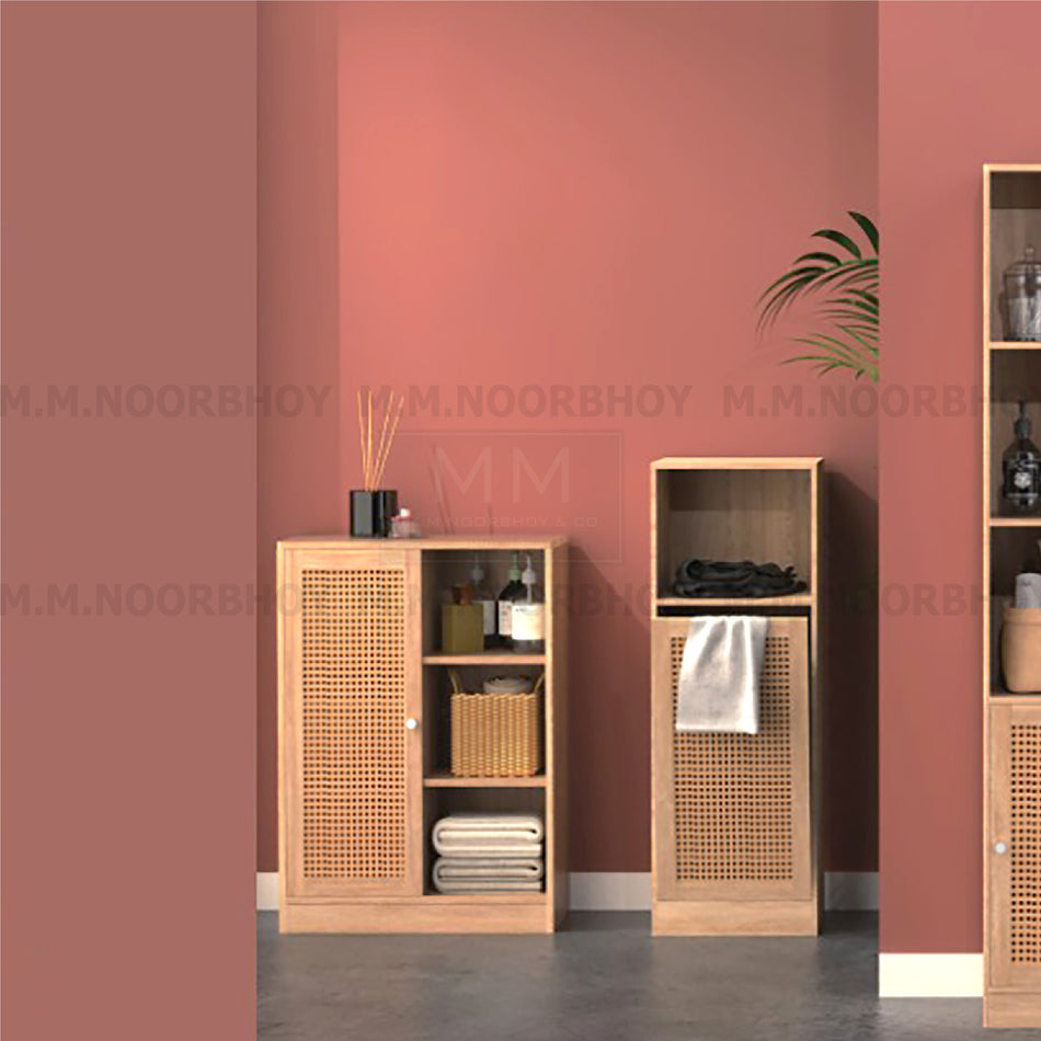 Storage Cabinet with Shelf Haze Beige Barley Color - BLX/SC/50853