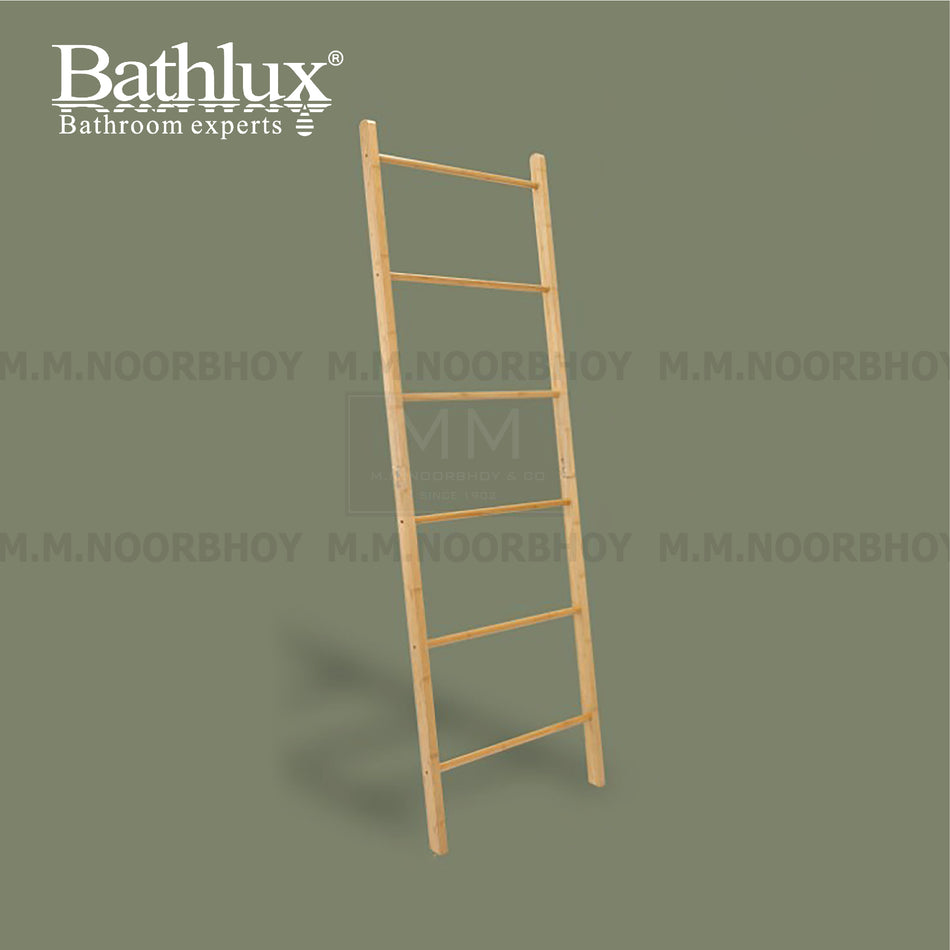 Bathlux Bathroom Towel Rack Beige Color Bamboo Material - BLX/TR/50858