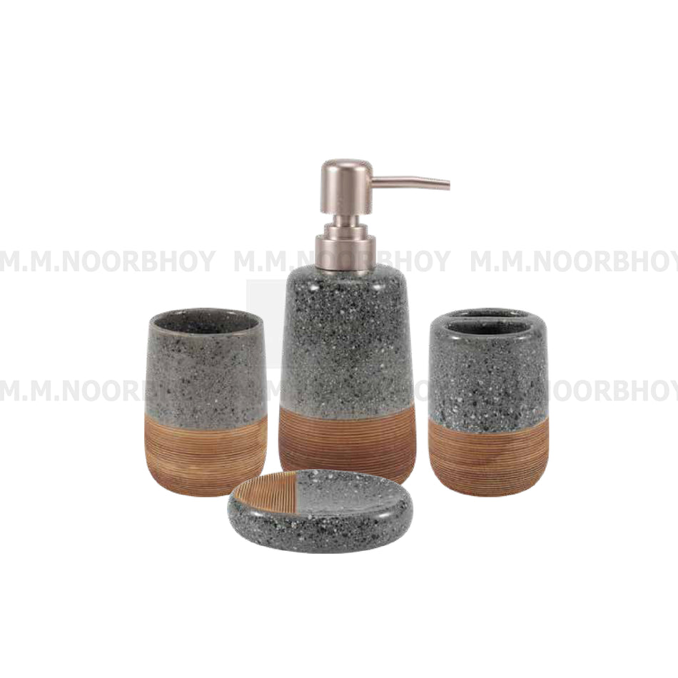 Toothbrush Holder Material Ceramic with Grey Color - BLX/SD/GY/71382