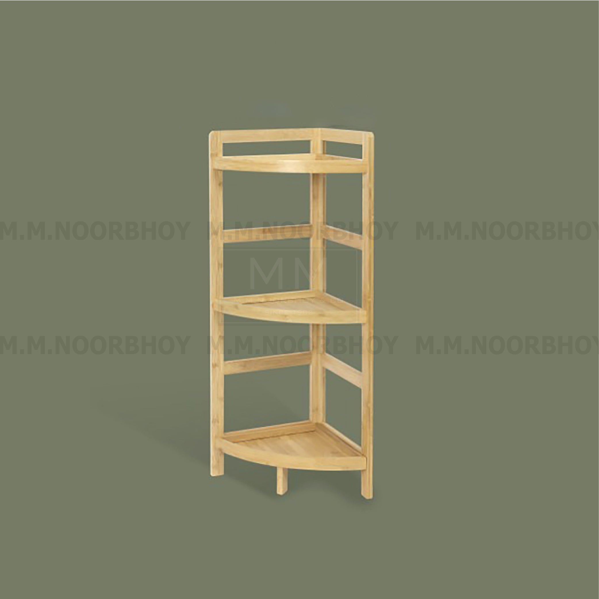 Corner Rack with Three Layer Bamboo Material and Beige Color - BLX/BS ...