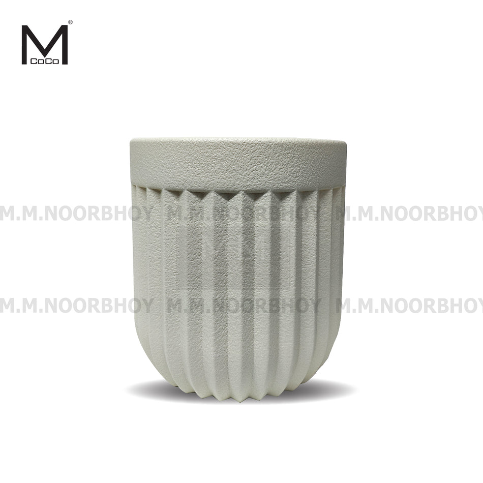 Mcoco Plastic Plant for Indoor and Outdoor Rice White Color - MCO/PP/RW/C19087