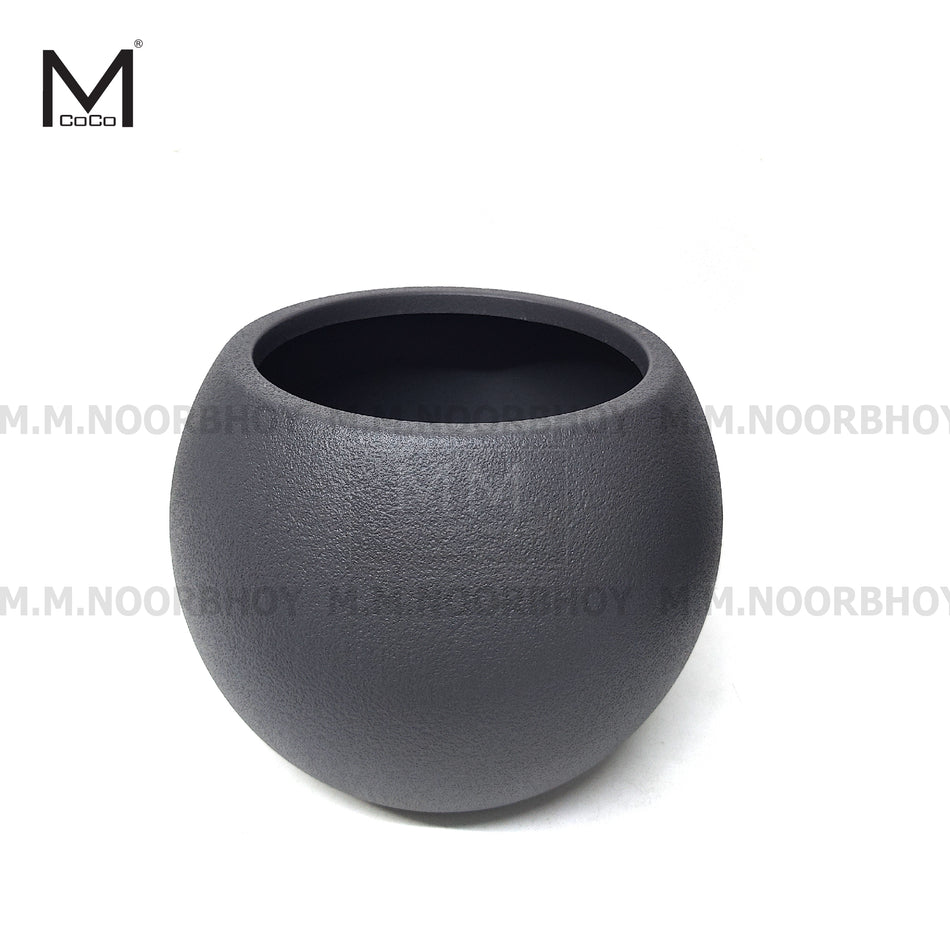 Mcoco Plastic Plan Pot for Indoor and Outdoor Dark Gray Color - MCO/PP/DG/C23187