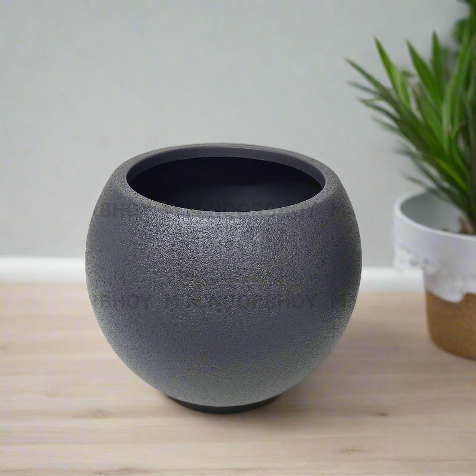 Mcoco Flower Pot Holder for Indoor and Outdoor Dark Grey Color - MCO/PP/DG/C231