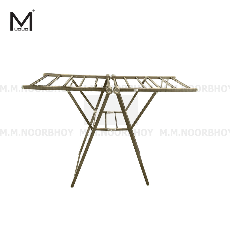 Mcoco Aluminium Floor Drying Rack Bronze Color - YT-ALFDR-11-MLD