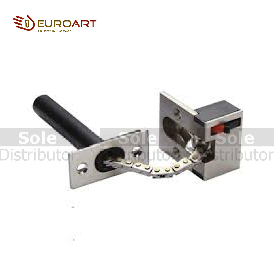 EuroArt Concealed Door Chain Stainless Steel Finish - DGS201SS