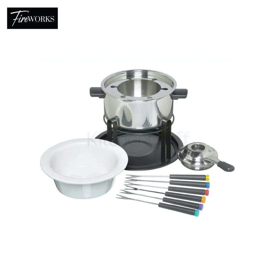 Fireworks Kitchen Craft Fondue Set - KCFON3IN1