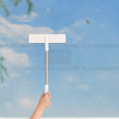 Window Screen Brush with Short Handle