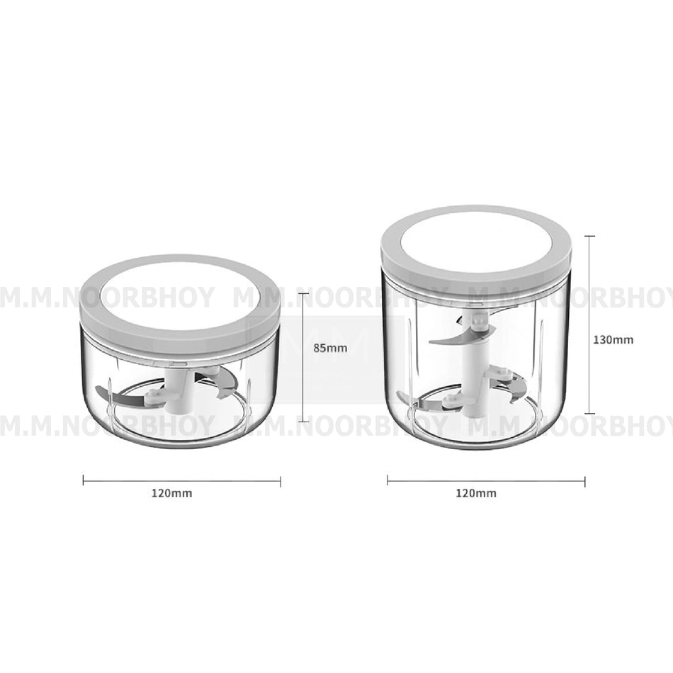 Multi Functional Food Processor Medium and Large Grey Color Each - ECO/HW/GRY/E192