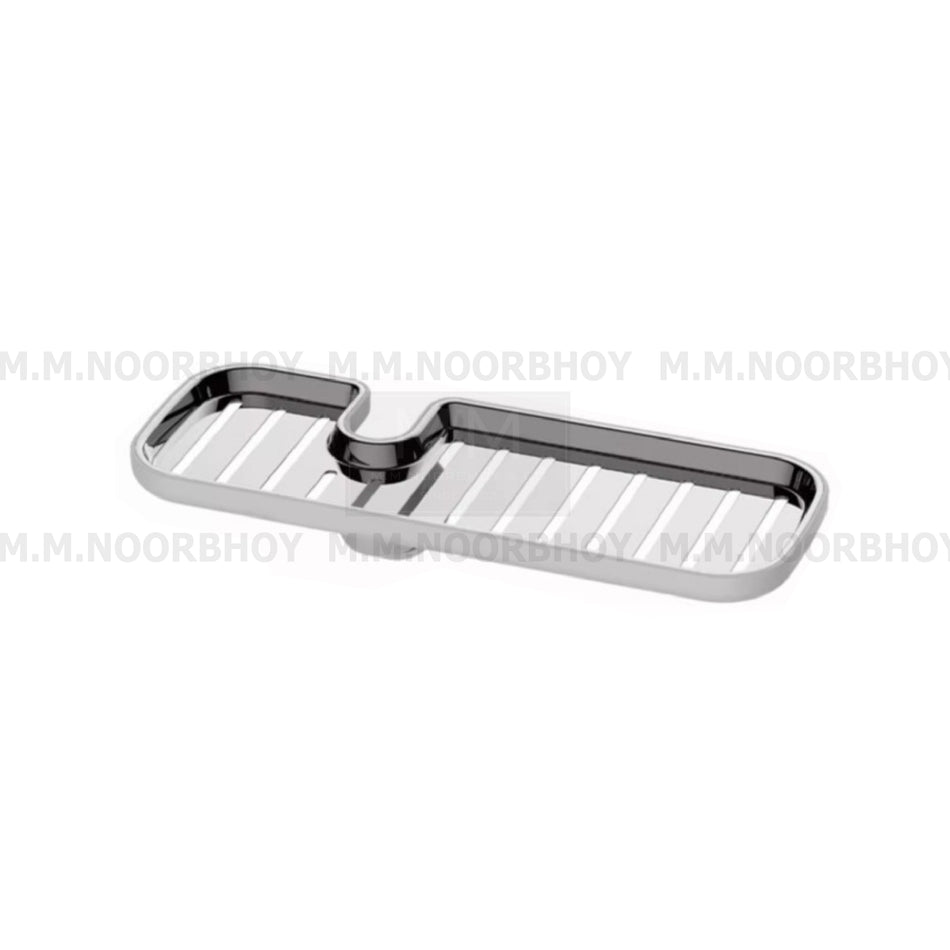 Mcoco Kitchen Faucet Sponge Soap Holder Long Drain Rack Grey Color Finish -  ECO/HW/GRY/E1914