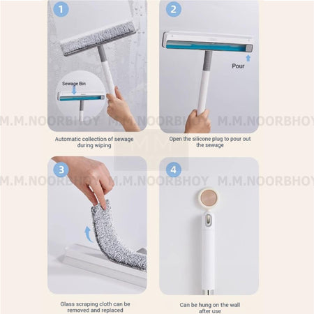 Glass Scraper with Short Handle