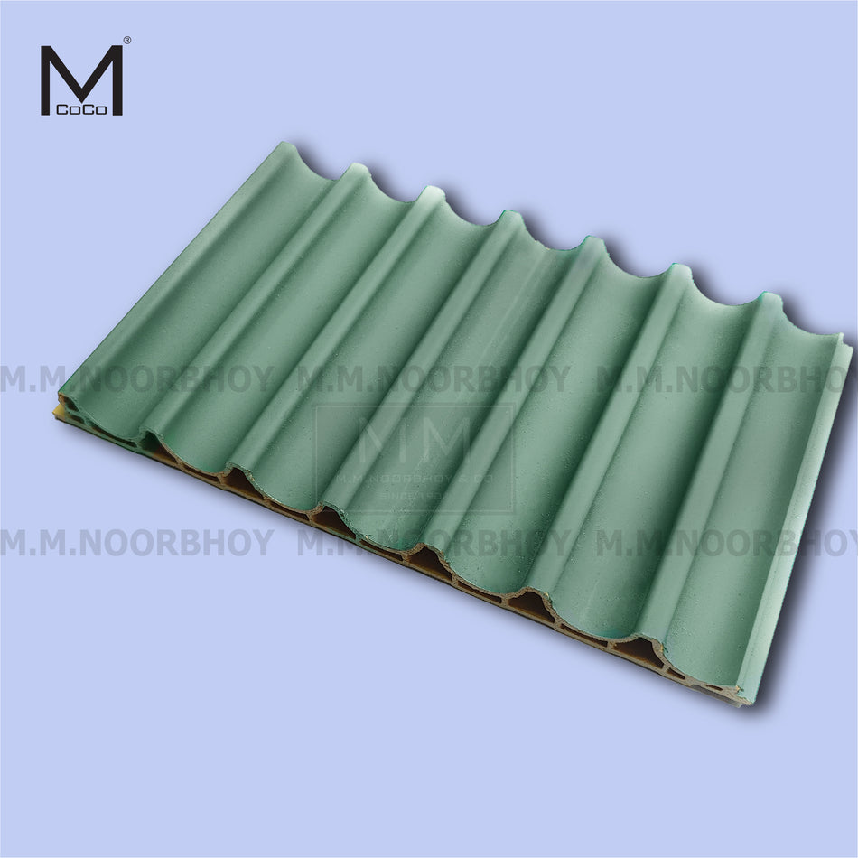 Mcoco WPC Fluted Wall FG-010 Color 178x14.3x3000mm - MCO/WP/M178/FG010