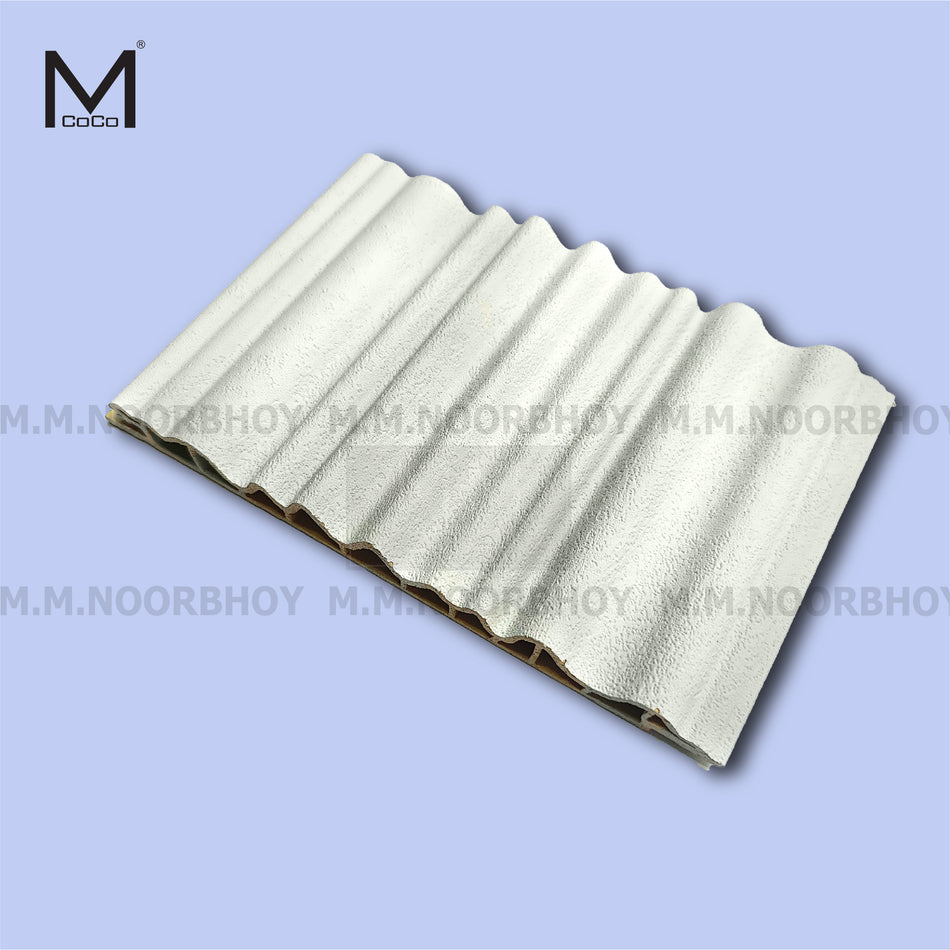 Mcoco WPC Fluted Wall Panel SC-021 Color 158*12*3000mm - MCO/WP/M158/SC021