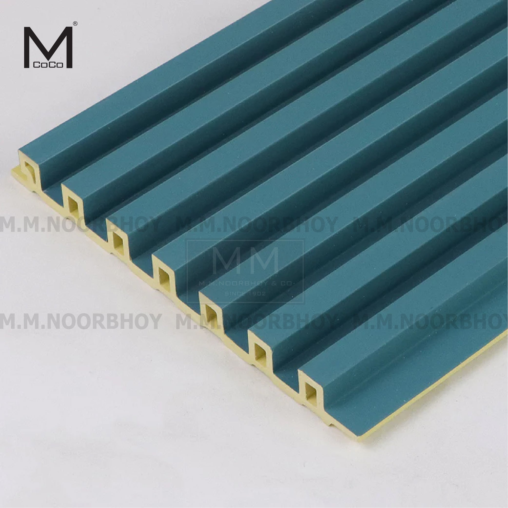 Mcoco WPC Fluted Wall Panel Blue Color - MCO/WP/M148/FG05 – M. M ...