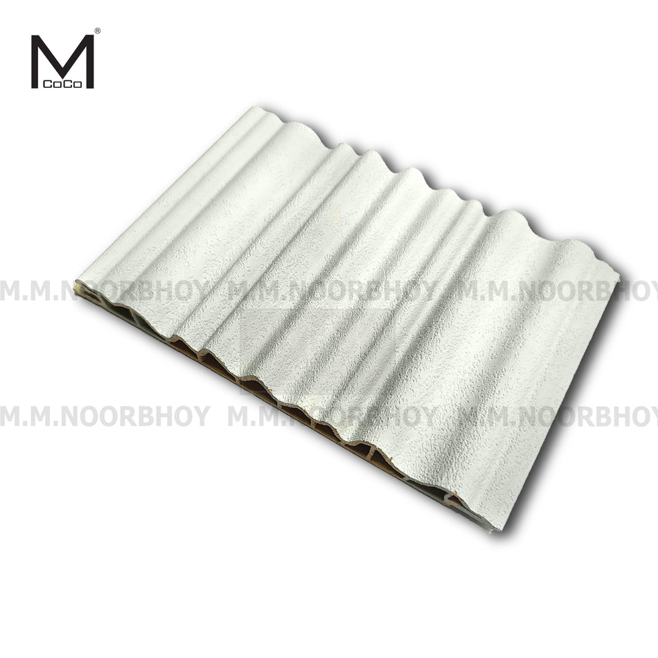 Mcoco WPC Fluted Wall Panel SC-021 Color 158*12*3000mm - MCO/WP/M158/SC021