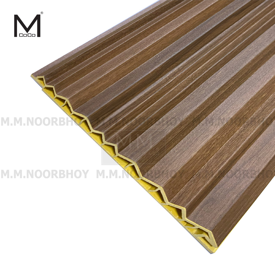 Mcoco WPC Fluted Wall Panel MX-038 Color - 215x14x3000mm - MCOWPM215-038