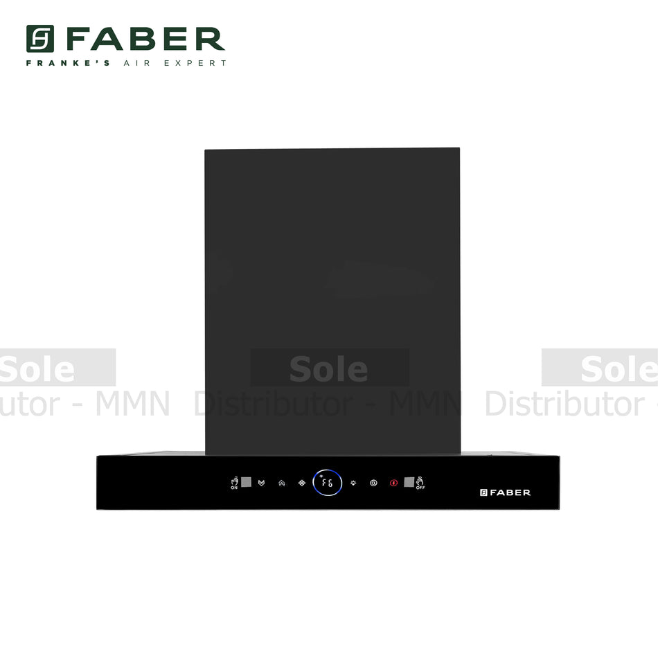 Faber Cooker Hood Dazzle BLDC BK 60 and 90 Matt Black Gesture and Touch Control - FB/HOOD-DZ/MAB