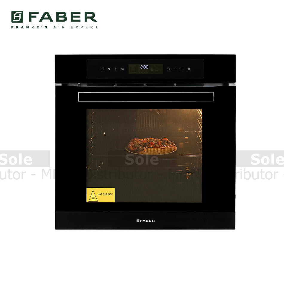 Faber Oven FBIO 80L Capacity and A-class Efficency with 8 Functions -FB/OVN/BK/80L/116.0680.242