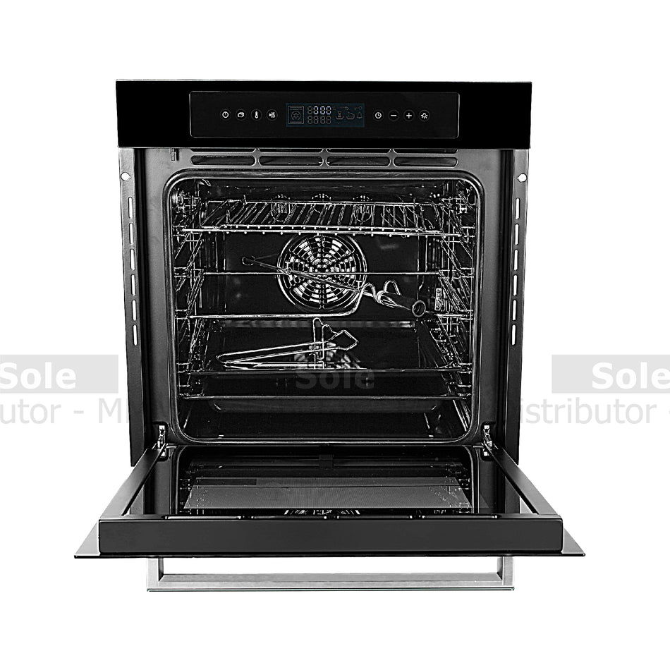 Faber Oven FBIO 80L Capacity and A-class Efficency with 8 Functions -FB/OVN/BK/80L/116.0680.242