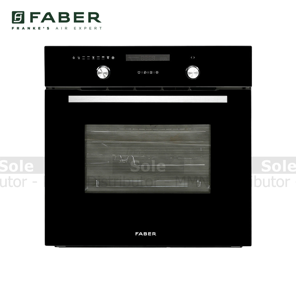 Faber Oven FIO 82L ART Black 82L Capacity A-class efficiency 10 functions - FB/OVN/BK/82L/133.0617.491-ART