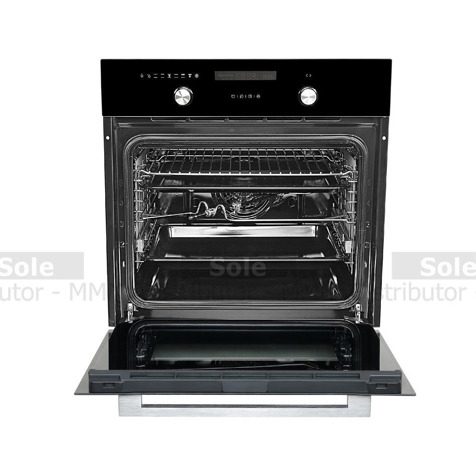 Faber Oven FIO 82L ART Black 82L Capacity A-class efficiency 10 functions - FB/OVN/BK/82L/133.0617.491-ART