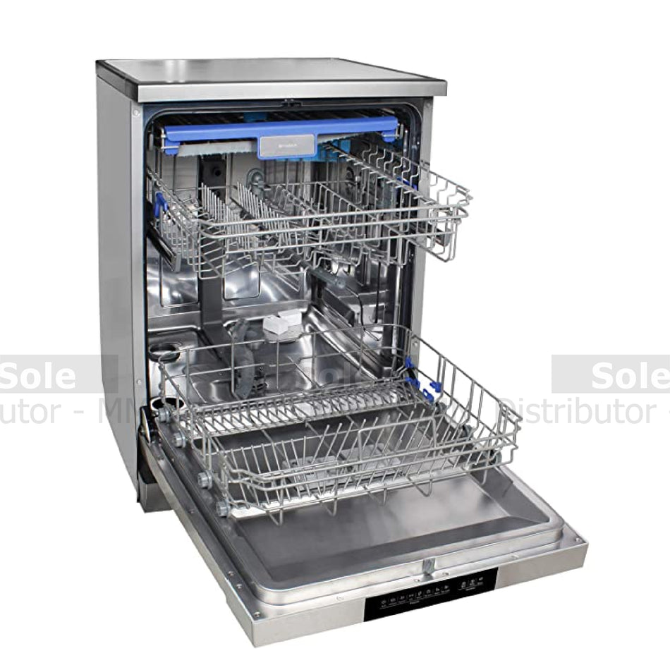 Faber Dishwasher FSID 8PR 14S Stainless Steel 14 Place Setting with 8 Programs A+++ efficency - FB/DW/SS/14P/117.0534.676