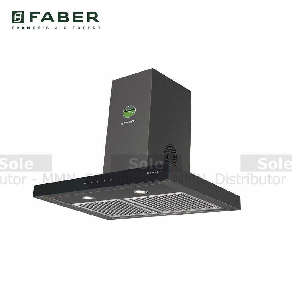 Faber Cooker Hood Matt Black Gesture and Touch Control BLDC Motor 1500 m³/hr - FB/HOOD-ST/BK