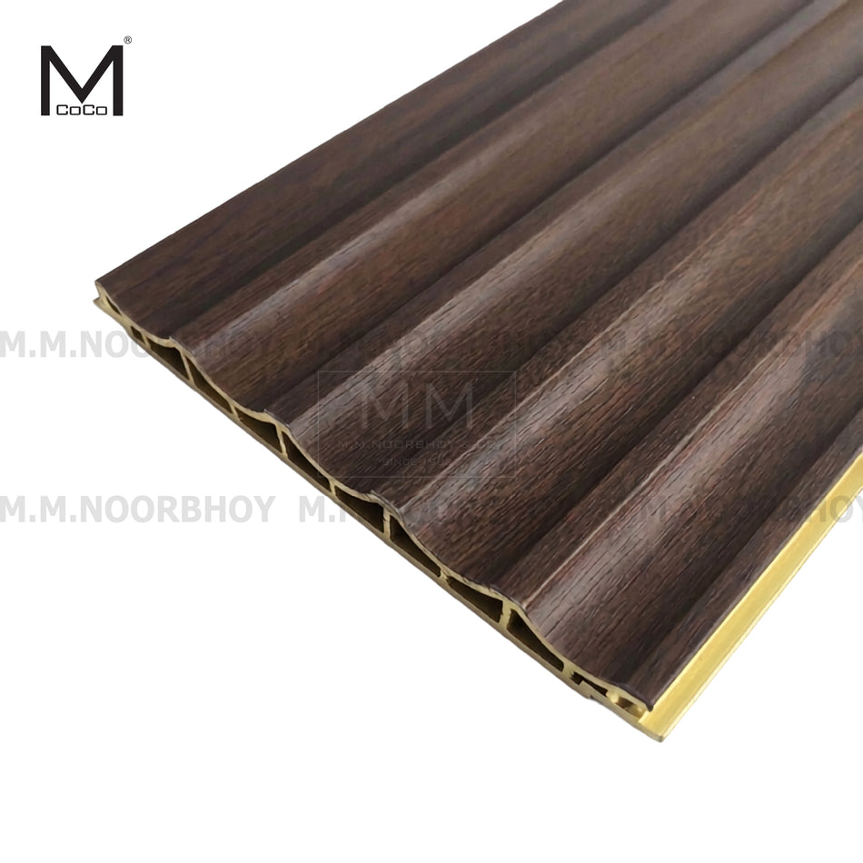 Mcoco WPC Fluted Wall Panel 150x12x3000mm - MCO/WP/M150/MX016