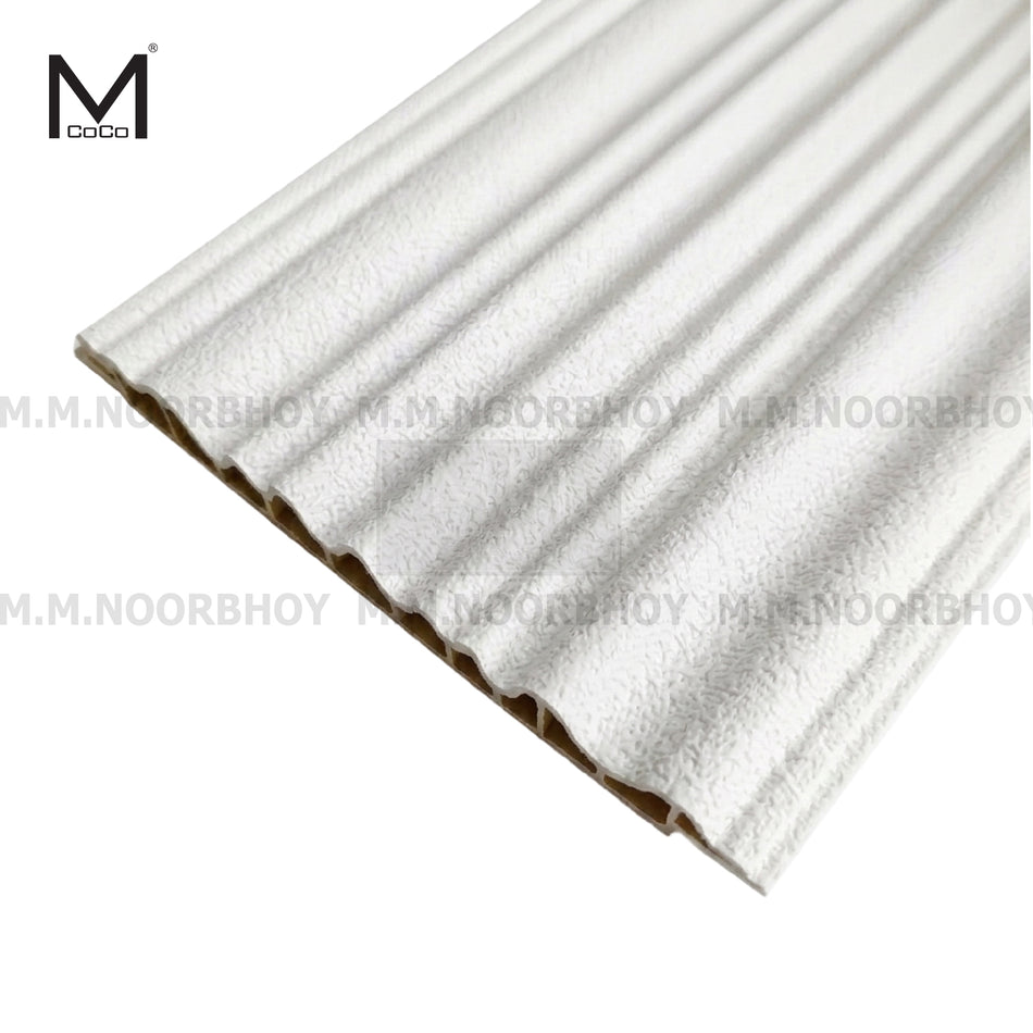 Mcoco WPC Fluted Wall Panel SC-021 Color 158*12*3000mm - MCO/WP/M158/SC021
