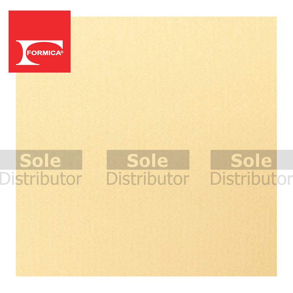 Formica Laminated Sheet Gold Brush Color 