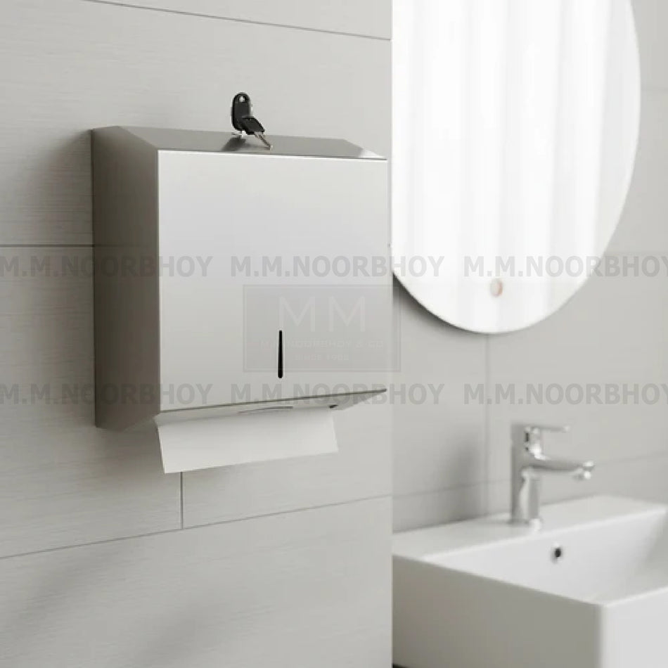 GC Square SS Matt Tissue Dispenser - GCTISSDISSS