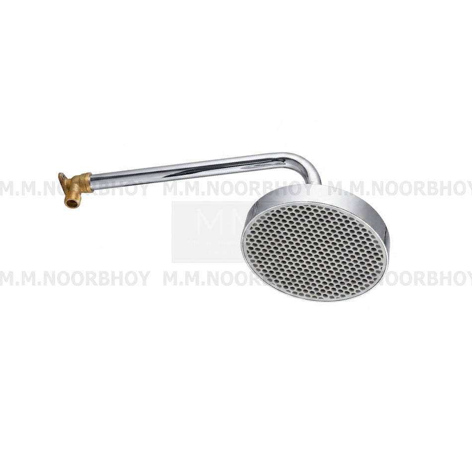 GC - Shower Abs 6 Inch Round Heavy Chrome Plated -SHO28 - 7*7*3 - GC/BF/SHA/ABS/28
