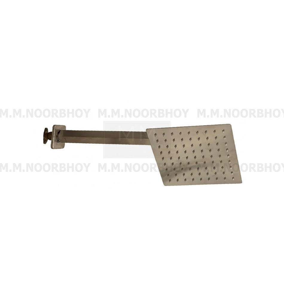 GC Shower 8 Inch Matt Square with Arm -SHO29 - GC/BF/SHA/MS/29